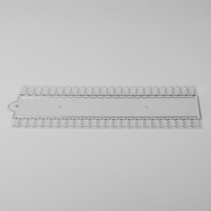 Палитра для лаков, 48 ногтей, цвет прозрачный