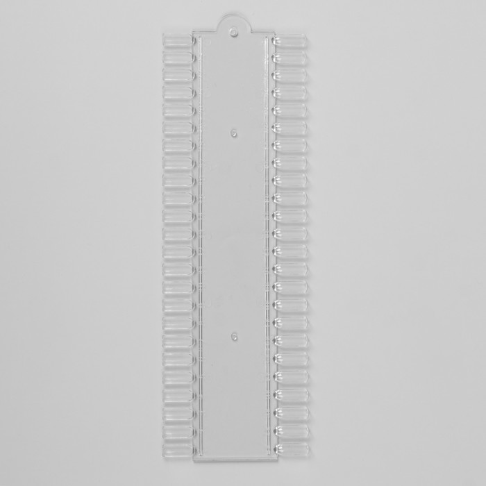 Палитра для лаков, 48 ногтей, цвет прозрачный