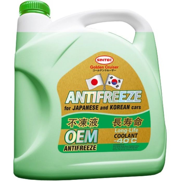 Антифриз Sintec OEM for JAPANESE and KOREAN зеленый 5кг