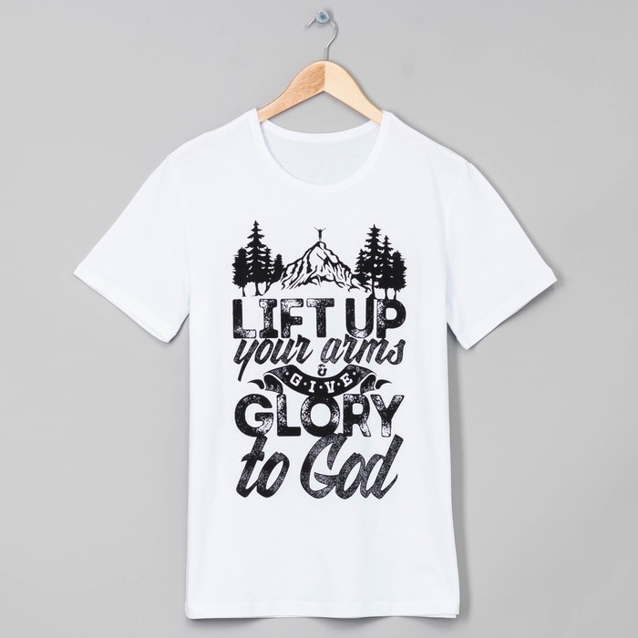 Джемпер мужской 101ХГ1562П цвет белый, р-р 48