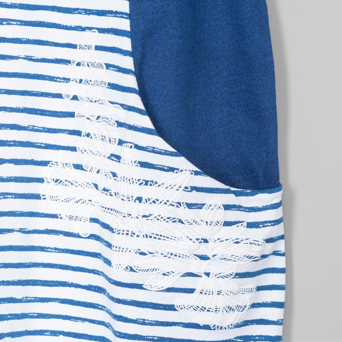 Платье женское Нептун-1 цвет деним, р-р 56