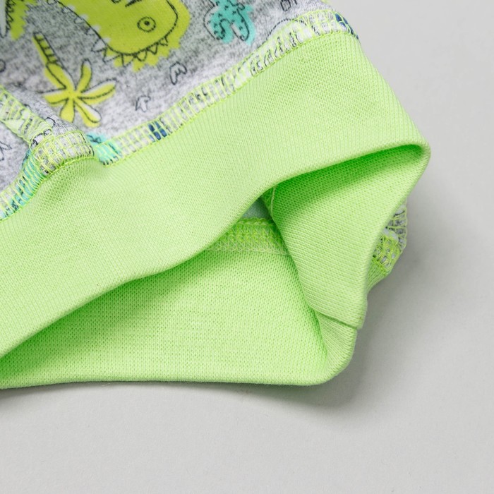 Комплект детский (шапочка и антицарапки), рост 56 см, цвет в ассортименте 901-033_М