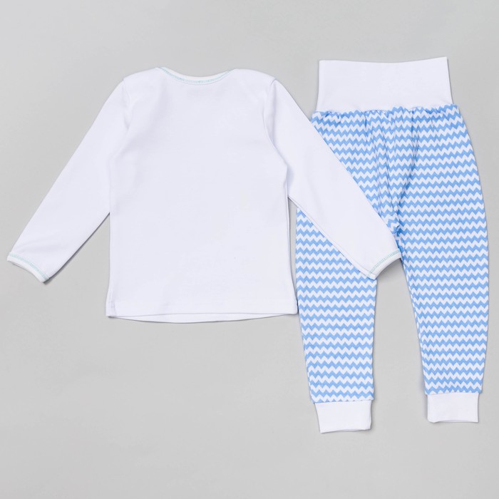 Пижама для мальчика "OWL", рост 80 см, цвет серый 821-060_М