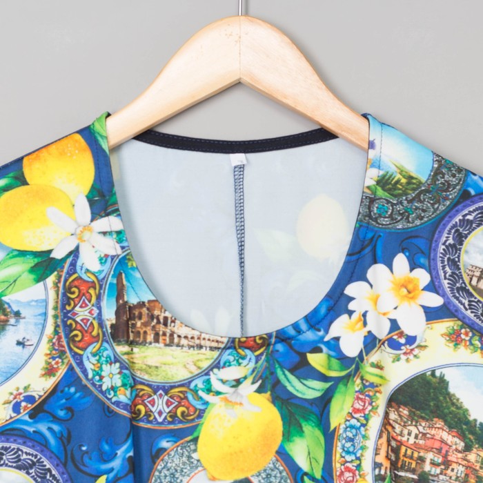 Платье женское Венеция-1 цвет синий, р-р 52