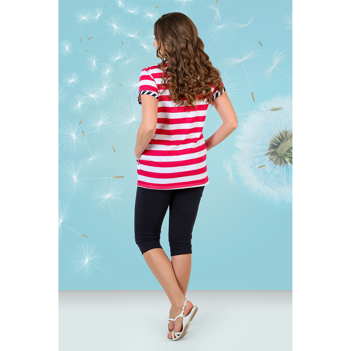 Комплект женский (туника, бриджи) Ялта-2 цвет малиновый, р-р 52