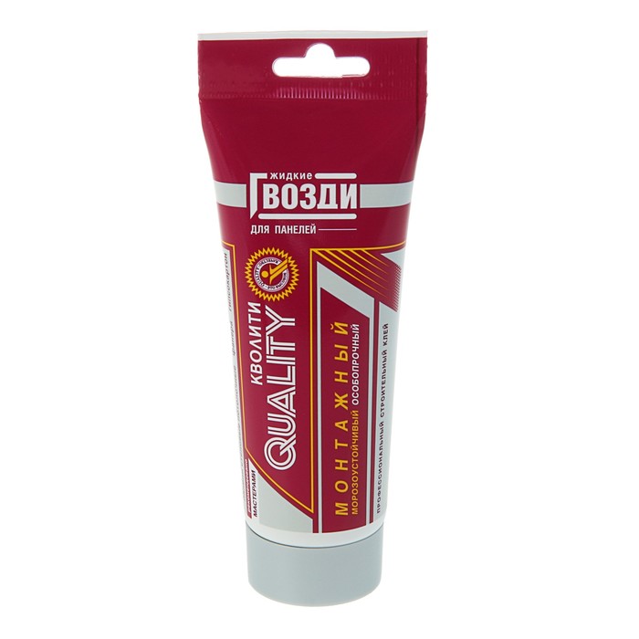 Жидкие гвозди Quality, для панелей, тюбик, 100 мл