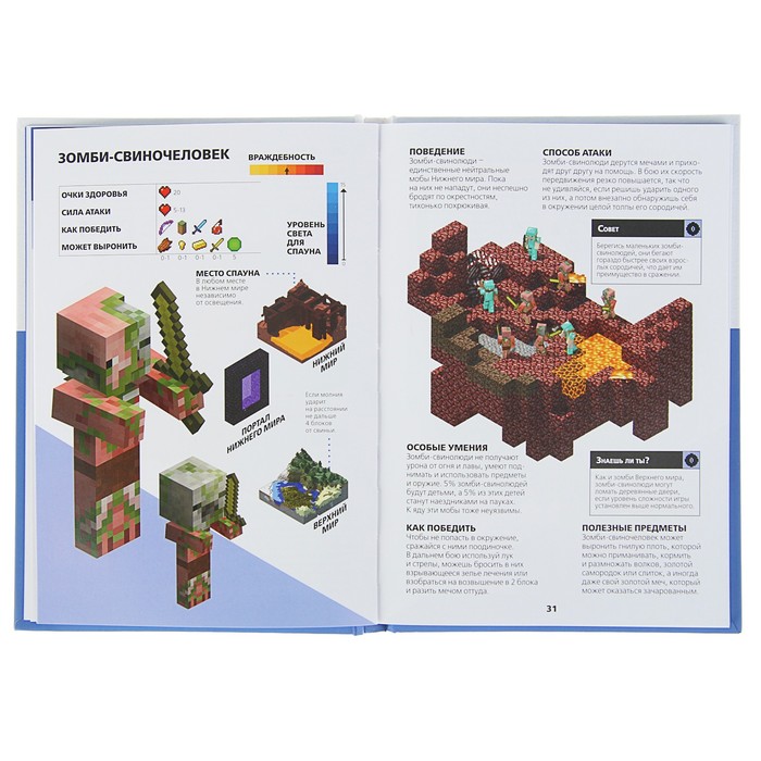 Minecraft «Нижний мир и Край. Первое знакомство»