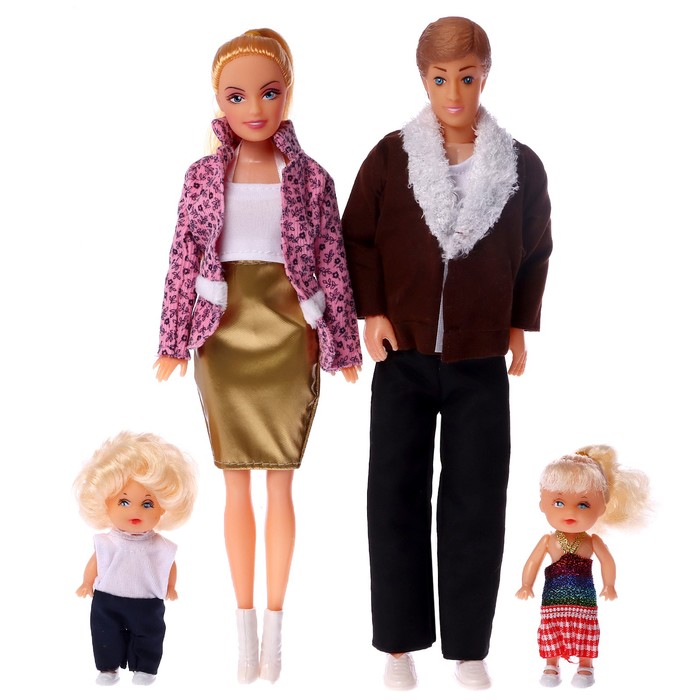 Набор кукол «Дружная семья», 3 вида