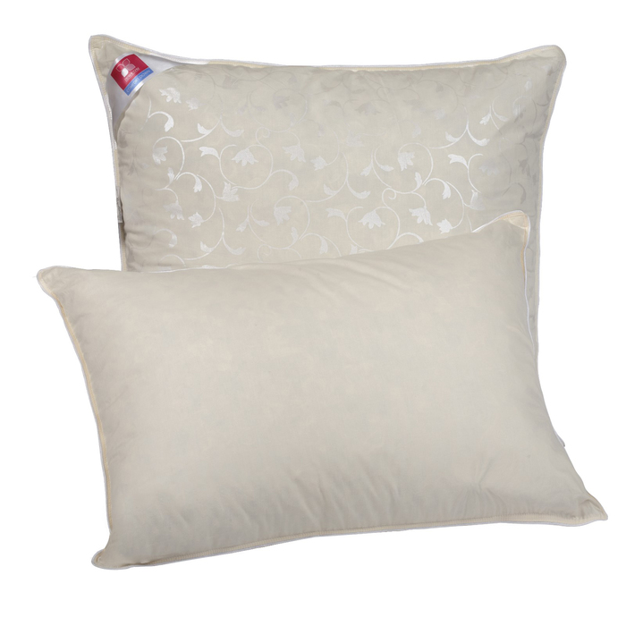 Подушка "Тесса", размер 50х68 см, тик, цвет шампань