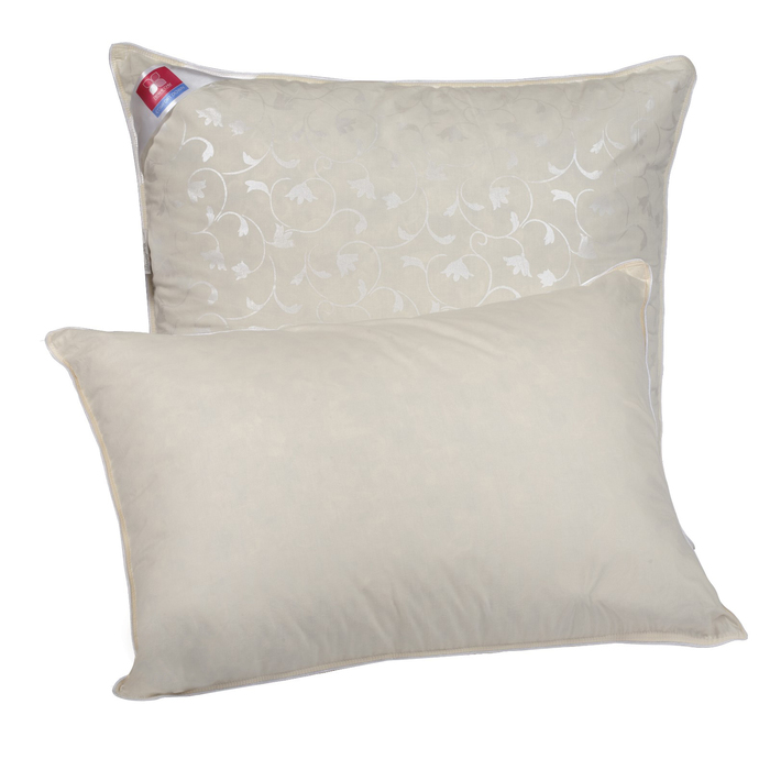 Подушка "Тесса", размер 60х60 см, тик, цвет шампань