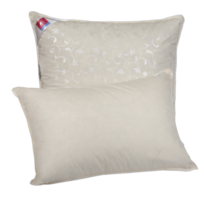 Подушка "Тесса", размер 68х68 см, тик, цвет шампань