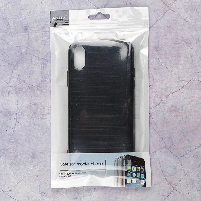 Чехол Activ Juicy для Apple iPhone X, черный