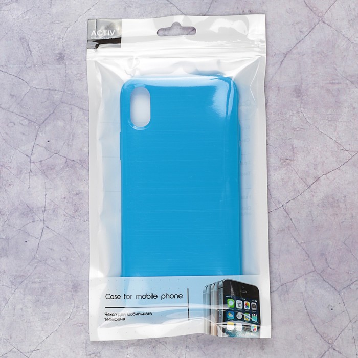 Чехол Activ Juicy для Apple iPhone X, синий