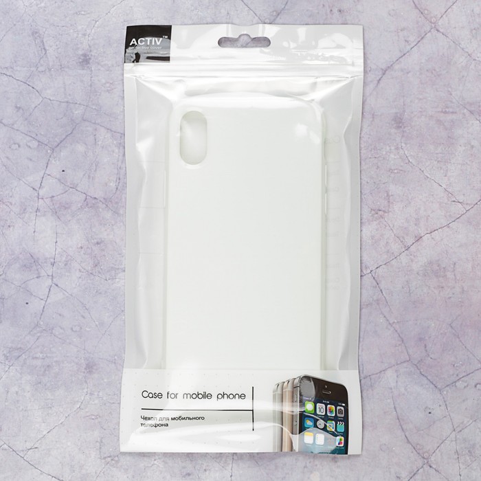 Чехол Activ Juicy для Apple iPhone X, белый