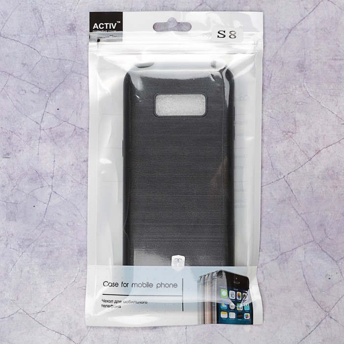 Чехол Activ T Leather SM-G950 для Samsung Galaxy S8, черный