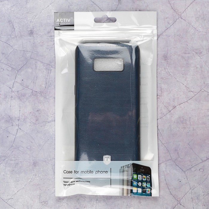 Чехол Activ T Leather SM-G950 для Samsung Galaxy S8, синий