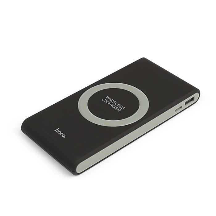 Аккумулятор внешний беспроводной Hoco B32 Wireless 8000 мАч, черный