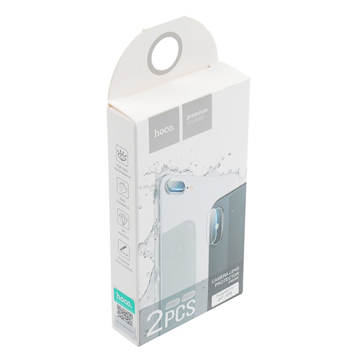 Защитное стекло для камеры Hoco Lens flexible, для Apple iPhone 7/8, прозрачное