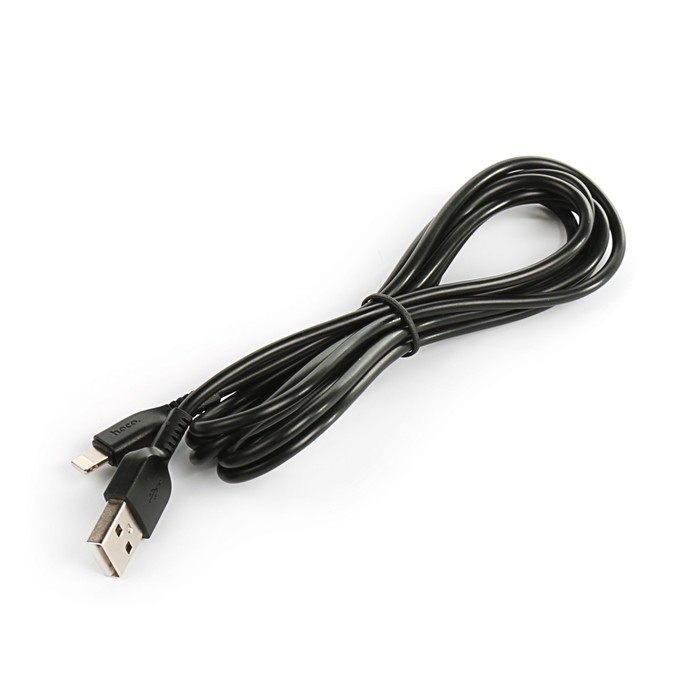 Провод для зарядки Hoco X20 Snowy Spirit, USB Apple - lightning для iPhone 5, 2 м, черный