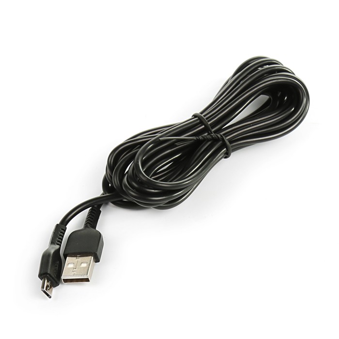 Провод для зарядки Hoco X20 Desert Camel, USB - micro USB, 3 м, черный
