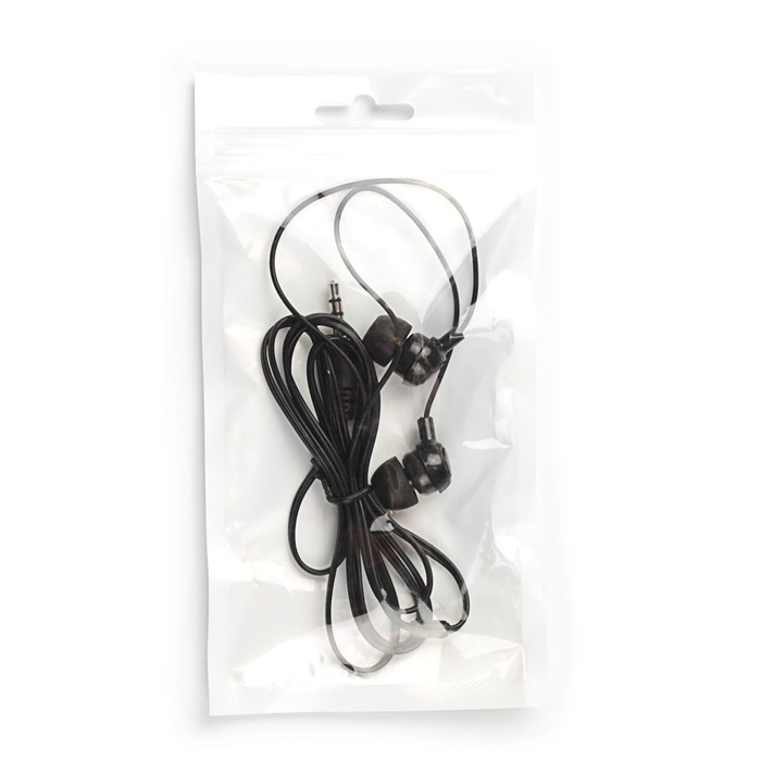 Наушники Glossar GSR-100, вкладыши вакуумные, черные