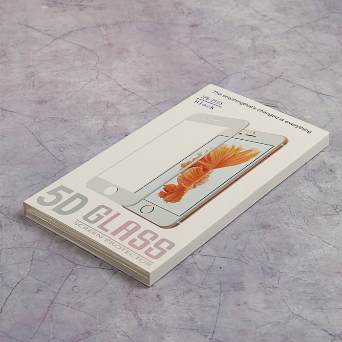 Защитное стекло Glass 5D для Apple iPhone 6 Plus, черное