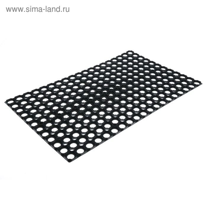 

Коврик ячеистый грязесборный, 50×80×1,2 см цвет чёрный
