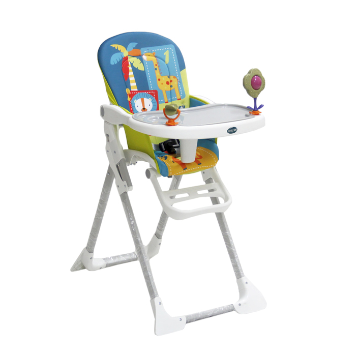 Стульчик для кормления Little King LB-301, цвет синий