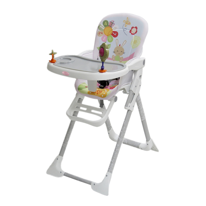 Стульчик для кормления Little King LB-301, цвет розовый