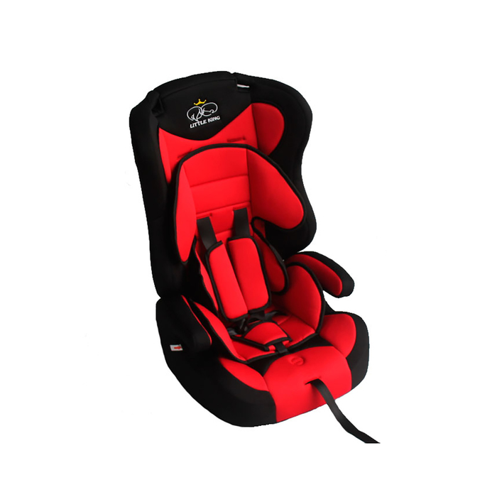 Автокресло-бустер LK-01B, группа 1-2-3, (9-36 кг),  цвет красный