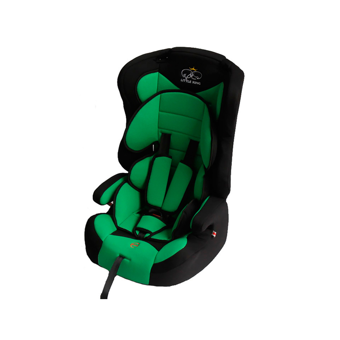 Автокресло-бустер LK-01B, группа 1-2-3, (9-36 кг),  цвет зелёный