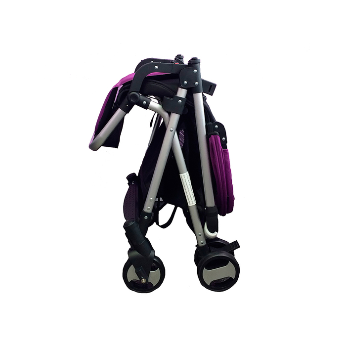 Коляска прогулочная LK-А618, фиолетовая