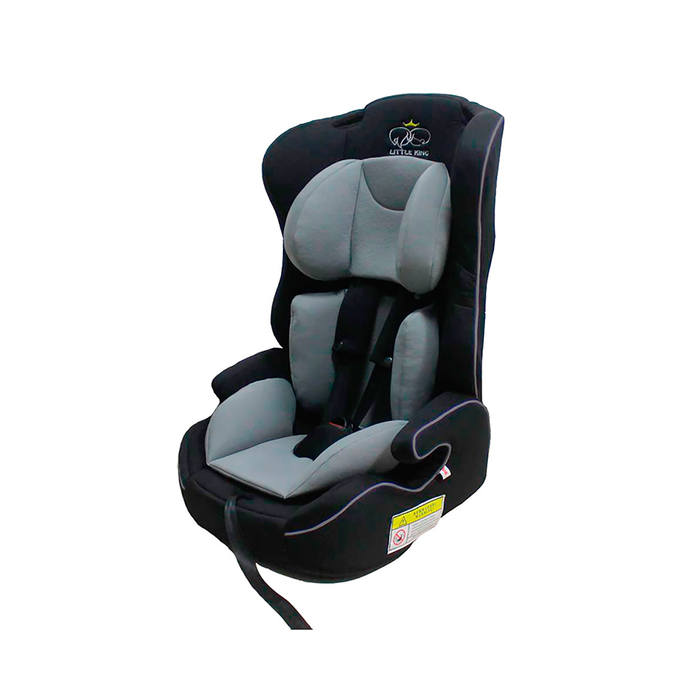 Автокресло-бустер LK-01B dark, группа 1-2-3, (9-36 кг), цвет чёрный