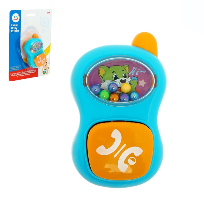 Развивающая игрушка телефон "Котёнок", звуковые эффекты