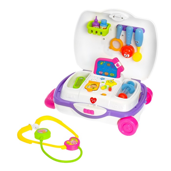 Набор доктора "Скорая помощь" в чемодане