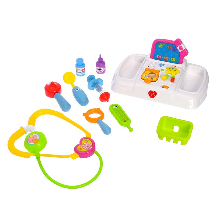 Набор доктора "Скорая помощь" в чемодане