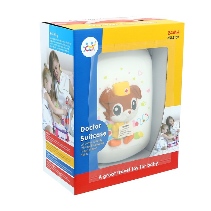 Набор доктора "Скорая помощь" в чемодане