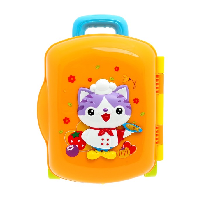 Игровой набор кухня "Маленький повар" в чемодане