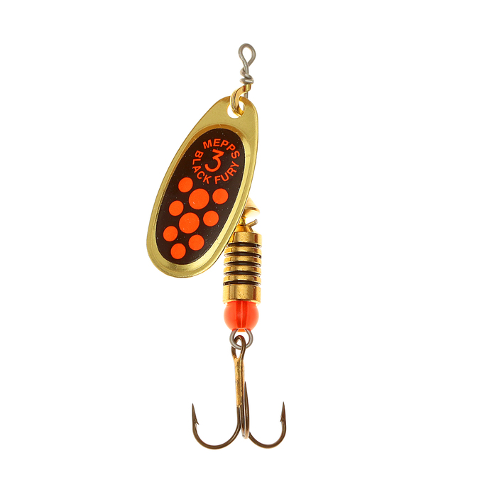 Блесна "MEPPS" Comet Black Fury №3 OR G