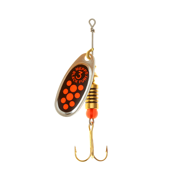 Блесна "MEPPS" Comet Black Fury №3 OR S