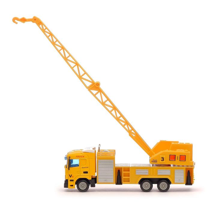 Набор игровой "Стройка", 4 металлические машины