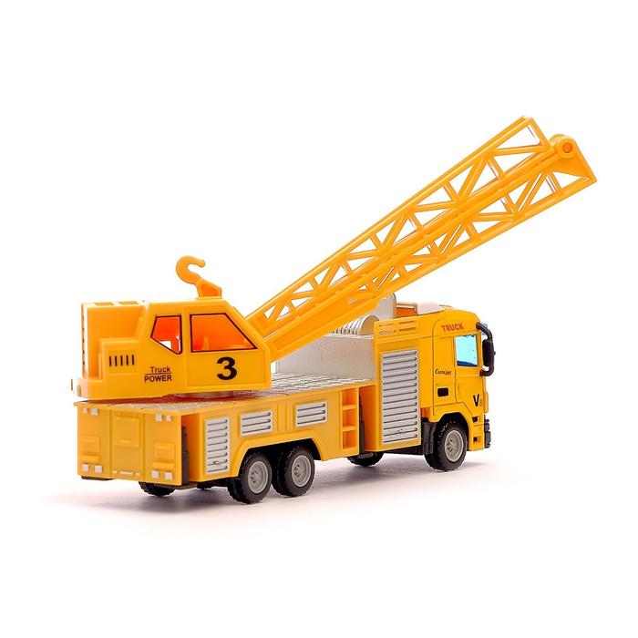 Набор игровой "Стройка", 4 металлические машины