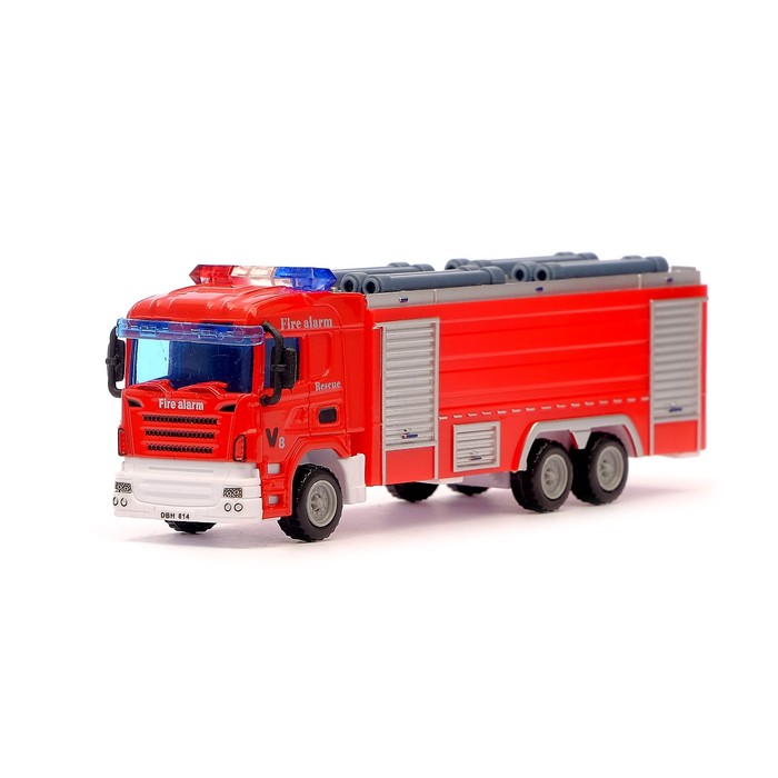 Набор игровой "Службы спасения", 3 металлические машины и вертолет