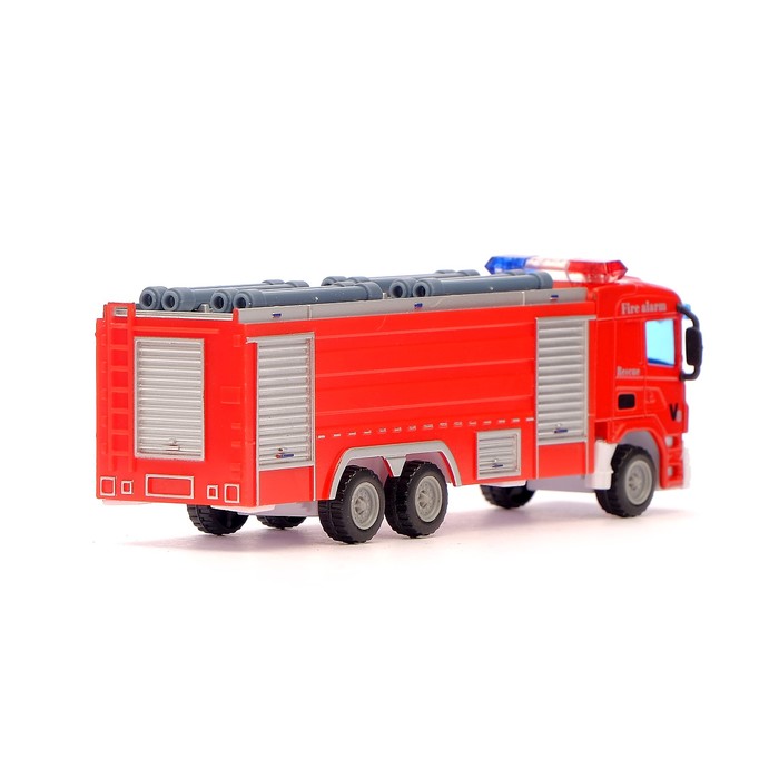 Набор игровой "Службы спасения", 3 металлические машины и вертолет