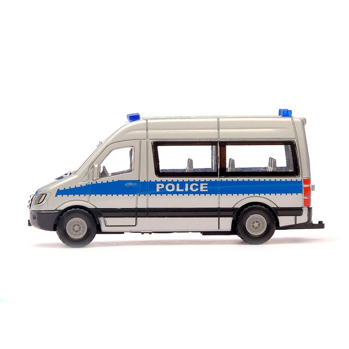 Набор игровой "Службы спасения", 3 металлические машины и вертолет