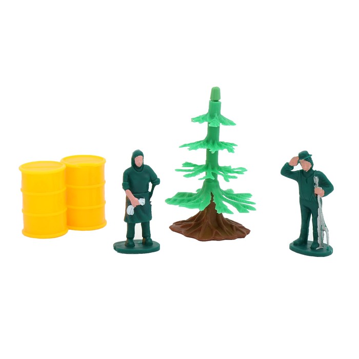 Набор игровой "Ферма", металлический трактор и аксессуары