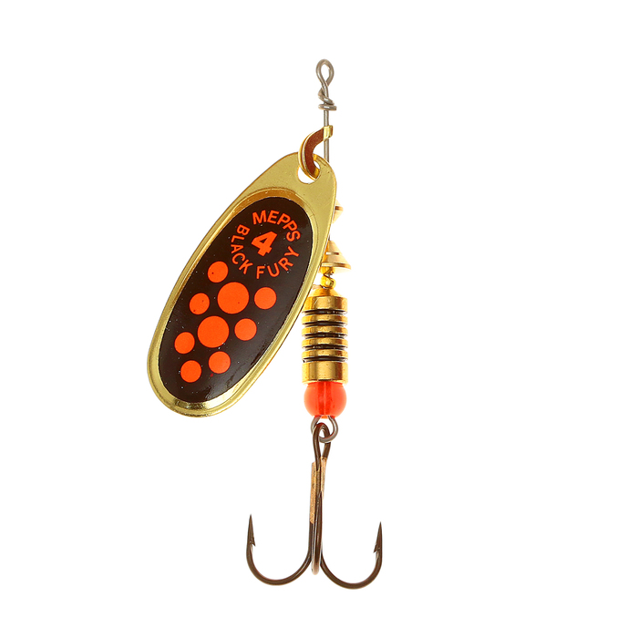 Блесна "MEPPS" Comet Black Fury №4 OR G