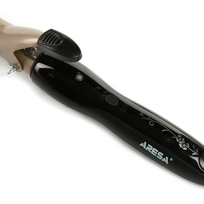 Плойка ARESA AR-3311, 30 Вт, 25 мм, тефлоновое покрытие, черная