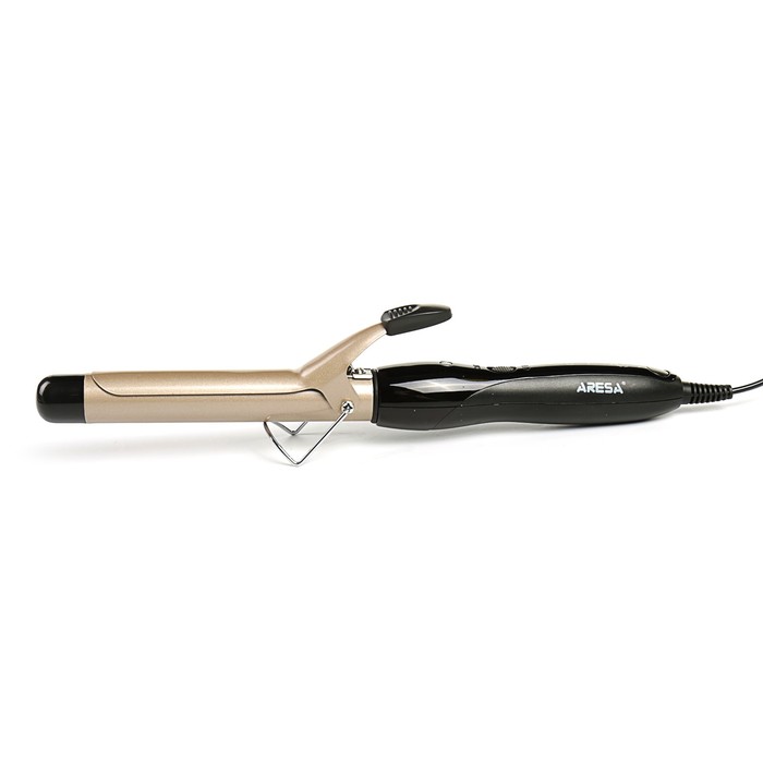 Плойка ARESA AR-3311, 30 Вт, 25 мм, тефлоновое покрытие, черная