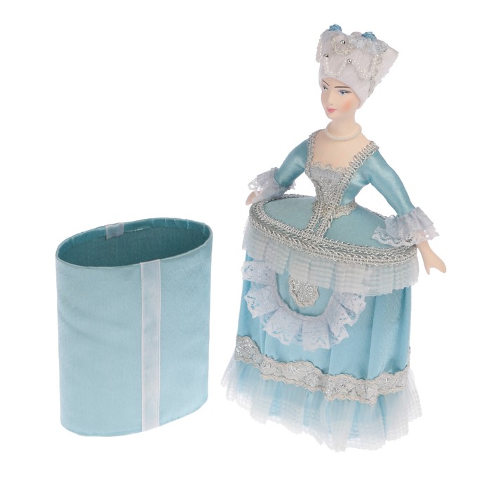 Сувенирная кукла-шкатулка "Костюм придворной дамы 18 в. Европа" 27 см МИКС